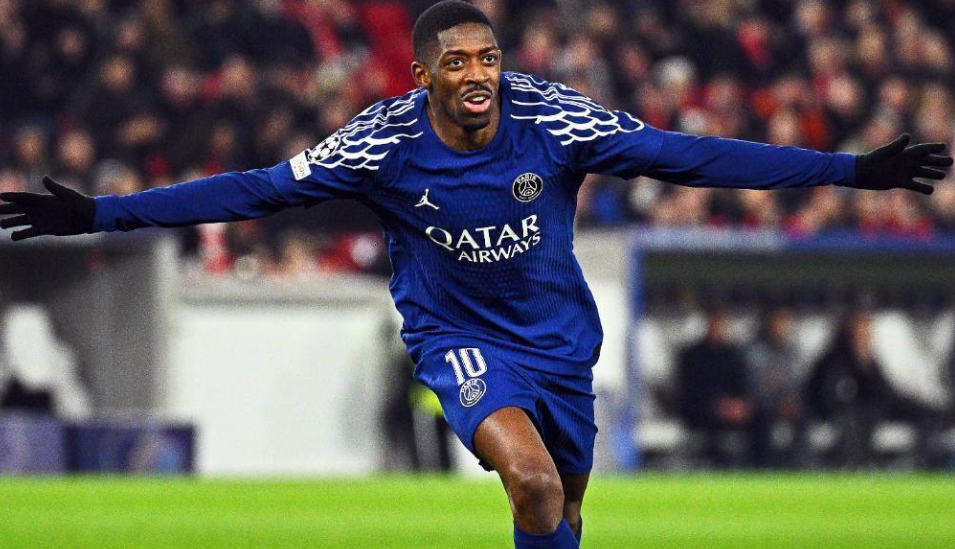 登贝莱复出存疑，巴黎谨慎权衡热刺之战出场事宜